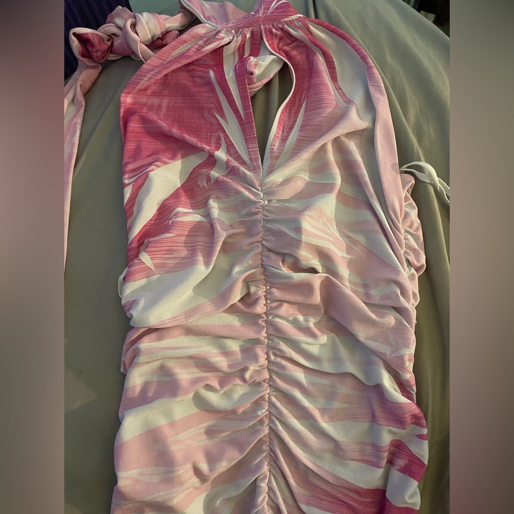 Mixed color dress. Size small.